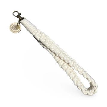 Macramé Pols Keycord - Squared - Katoen - Macramé -, Ophalen of Verzenden, Nieuw, Overige typen