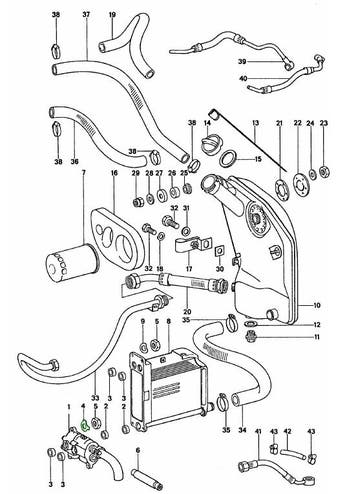 Oliepompring. Porsche 911 / 914, Verzenden, Nieuw