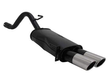 Novus sportuitlaat Fiat Grande Punto en Punto EVO 2x76mm SR, Verzenden, Nieuw