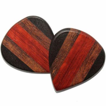 Ebben Cocobolo & Padoek handgemaakte houten plectrum, Ophalen of Verzenden, Nieuw