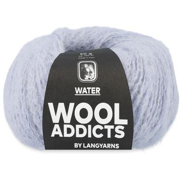 WoolAddicts Water - 20 ijsblauw - Alpacawol Garen, Hobby en Vrije tijd, Breien en Haken, Ophalen of Verzenden, Nieuw