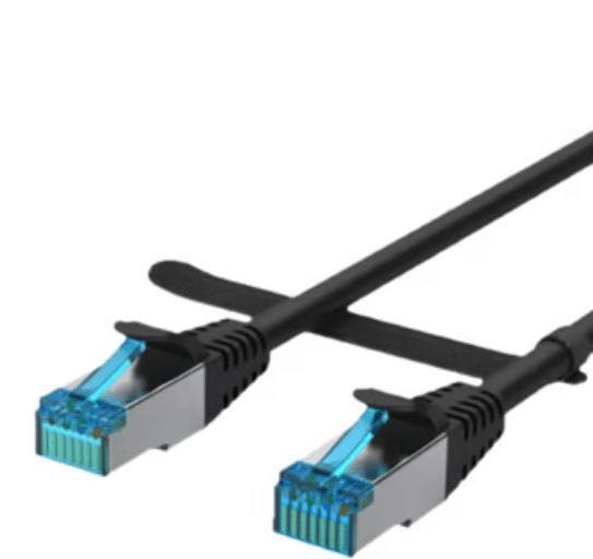 BlueBuilt Netwerkkabel STP Cat6 2 meter zwart, Computers en Software, Overige Computers en Software, Nieuw, Ophalen of Verzenden