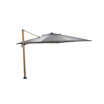 Garden Impressions Hawaii Big Pole zweefparasol 350x350 cm -, Verzenden, Nieuw