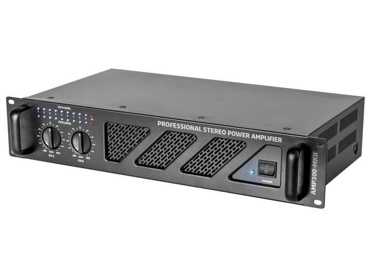 Ibiza Sound AMP600-MKII PA Disco Power Versterker 2x 480W, Audio, Tv en Foto, Luidsprekers, Overige typen, Nieuw, Overige merken