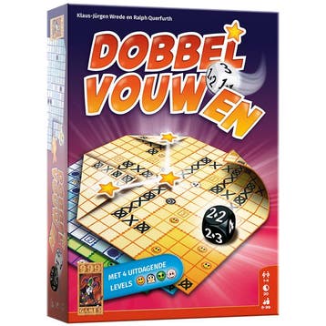 Dobbel Vouwen Dobbelspel, Ophalen of Verzenden, Nieuw