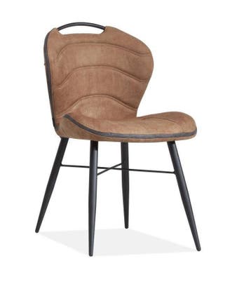 Eetkamerstoel Talent - eetkamerstoelen - Cognac, Huis en Inrichting, Nieuw, Overige materialen