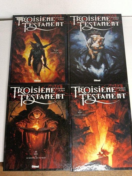 Le Troisième Testament T1 à T4 - Série complète - 4x C - 4, Boeken, Stripboeken