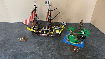 Lego Set - Pirates - BLACK SEAS BARRACUDA + FORBIDDEN ISLAND, Nieuw