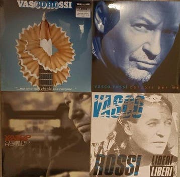 Vasco Rossi - 4 x sealed LPs - ..ma cosa vuoi che sia una, Nieuw in verpakking
