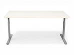 Recht T-poot bureau, 160x80cm, Scandic wood blad, Huis en Inrichting, Bureaus, Ophalen of Verzenden, Nieuw