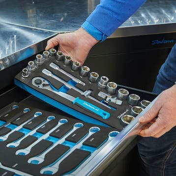 Datona 21-delige dopsleutelset 1/2 opname in Pro, Ophalen of Verzenden, Nieuw