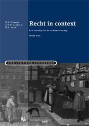 Recht in context 9789089748249, Boeken, Verzenden, Zo goed als nieuw