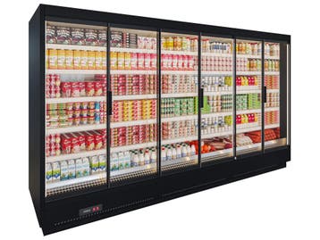 Apella HD wandkoeling met trekdeuren B375 xD86xH220cm -, Nieuw in verpakking