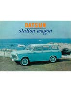 1963 DATSUN BLEUBIRD BROCHURE ENGELS, Nieuw, Nissan, Author
