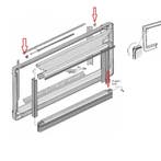 Dometic S5 Raam Reparatieset, Caravans en Kamperen, Ophalen of Verzenden, Nieuw