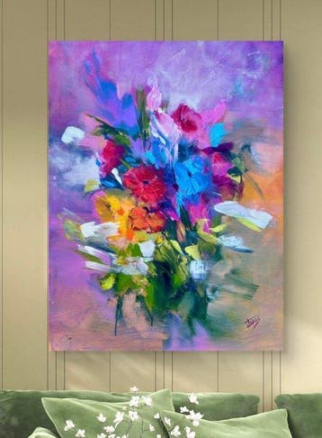 Isabel Tapias T - Estallido de vida XL. No reserve. Obra