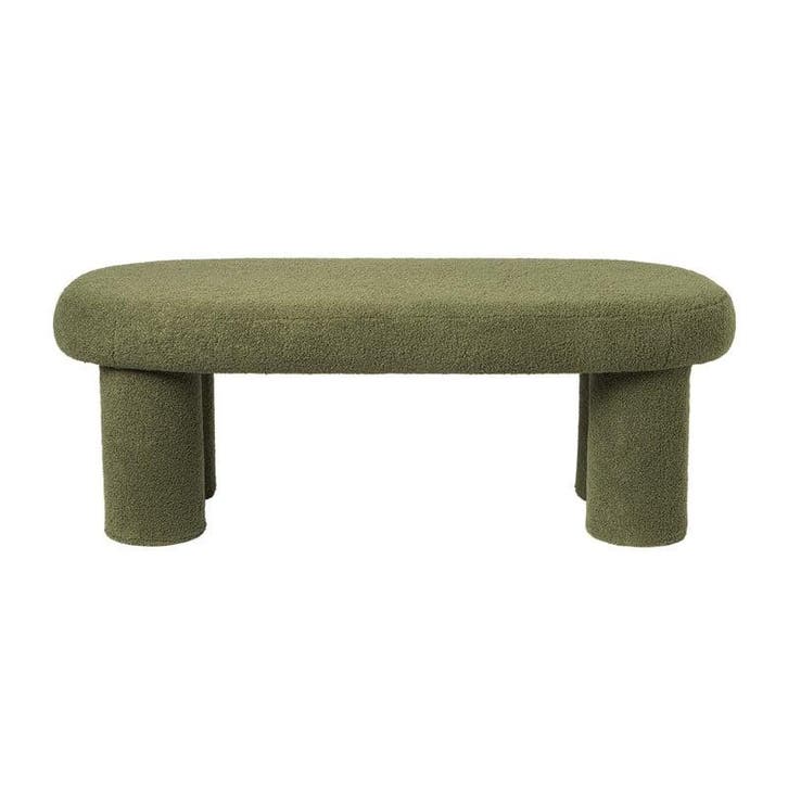 Bank teddy dodo - groen - 44.5x121x50 cm, Huis en Inrichting, Banken | Bankstellen, Verzenden