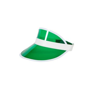 Zonneklep golf groen, Verzenden, Nieuw, Feestartikel