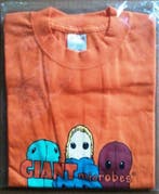 Giant Microbes T-shirt (Oranje) M, Nieuw