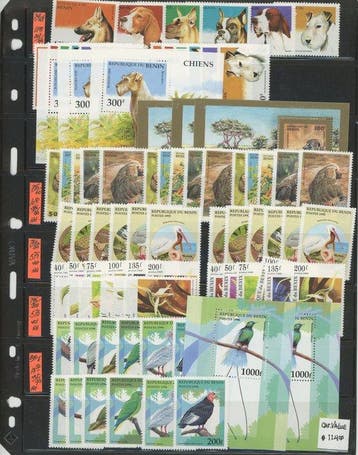 Benin - Bénin / Burkina Faso / Haute-Volta - Uit een, Gestempeld