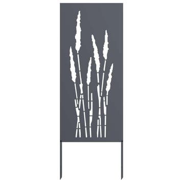 Design Tuinscherm Antraciet | 66% Korting Tweedekansje, Tuin en Terras, Tuinschermen, Gebruikt, Staal, Minder dan 100 cm, Ophalen of Verzenden