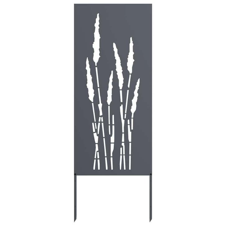 Design Tuinscherm Antraciet | 66% Korting Tweedekansje, Tuin en Terras, Tuinschermen, Gebruikt, Staal, 150 tot 200 cm, Minder dan 100 cm