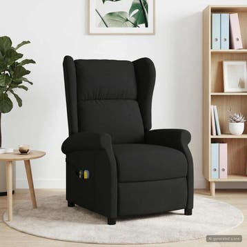 vidaXL Elektrische massage fauteuil met hoge rugleuning, Verzenden, Nieuw