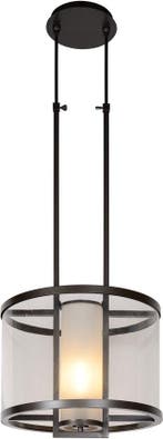 Lucide BRUNELLO - Hanglamp -  42 cm - Grijs ijzer, Antiek en Kunst, Verzenden