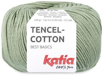 Katia Tencel-Cotton - 31 mosgroen - Lyocell/Katoen Garen, Ophalen of Verzenden, Nieuw