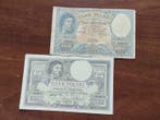 Polen. - 100, 500 Zlotych - 1919 (Zonder minimumprijs)