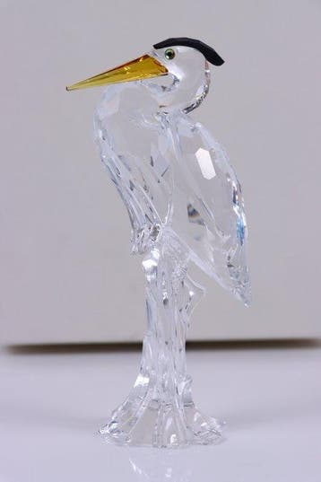 Figuur - Swarovski - Zilver Reiger (Boxed) - Kristal