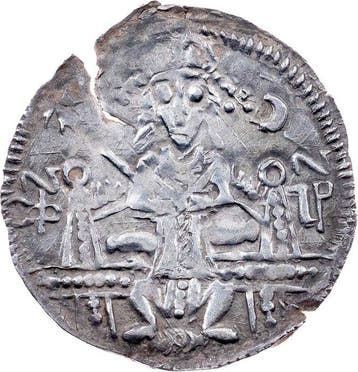 . Servië Stefan Uros IV. Dusan. Dinar ND (1346-1355)