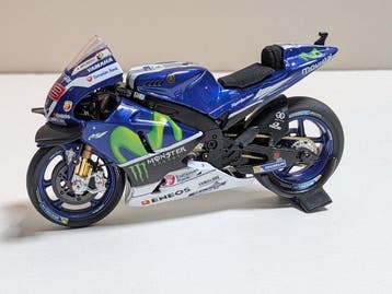 Minichamps 1:18 - Model motorfiets - Yamaha YZR-M1 - Jorge, Hobby en Vrije tijd, Nieuw