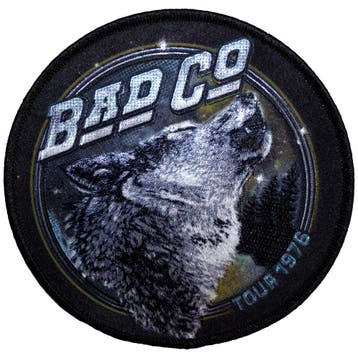 Bad Company - Tour 1976 - Patch officiële merchandise, Ophalen of Verzenden, Nieuw, Kleding