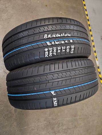 245/40/21 100Y BRIDGESTONE ALENZA001*RSC D22 6,4MM PROFIEL, Ophalen, 21 inch, Band(en), Personenwagen