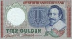 Bankbiljet 10 gulden 1953 Hugo de Groot Prachtig, Verzenden