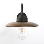 Solingen Stallamp Zwart Brons Buitenverlichting, Tuin en Terras, Verzenden, Wandlamp, 50 tot 250 watt, Nieuw