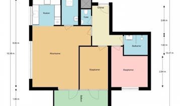 Te Huur 3 Kamer Appartement Waterlandplein In Amsterdam, Huizen en Kamers, Huizen te huur, Direct bij eigenaar, Appartement, Amsterdam