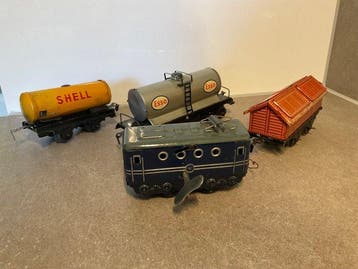 Karl Bub - NS1101 - Opwindbare blikken trein - 1950-1959 -
