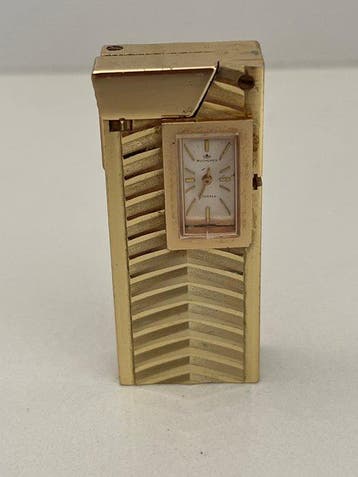 Bucherer watch lighter - Aansteker - Verguld, Nieuw