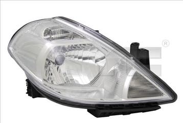 Koplamp o.a: Nissan, Tiida, Tiida (C11X), Ophalen of Verzenden, Nieuw, Nissan
