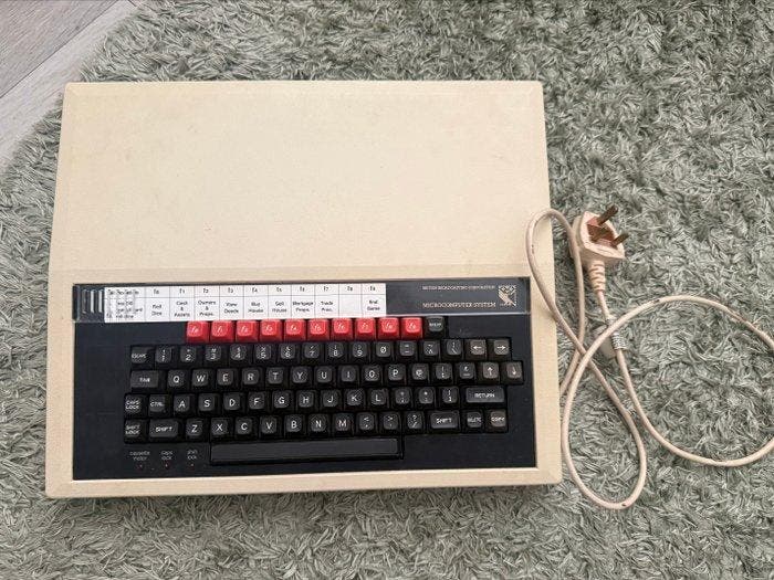 British Broadcasting Corporation BBC Micro Model B - Tape, Spelcomputers en Games, Spelcomputers | Overige Accessoires