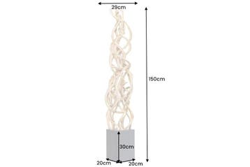 Vloerlamp VIGNE 150 cm van gerecycled hout incl. LED-lamp -, Ophalen of Verzenden, Nieuw