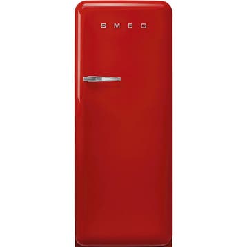 Smeg FAB28RRD5 combi-koelkast Vrijstaand 270 l D Rood1549, Ophalen of Verzenden, Nieuw, 160 cm of meer