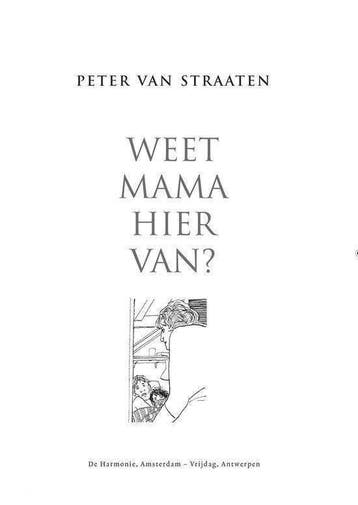 Weet mama hiervan?, Ophalen of Verzenden, Nieuw