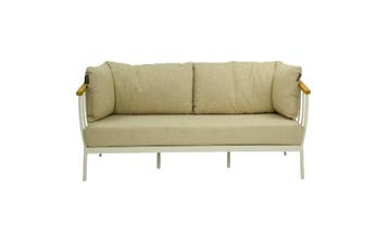 Apple Bee Condor bank 3 zits Oyster - Loungeset 217x68x66cm, Tuin en Terras, Tuinsets en Loungesets, Nieuw