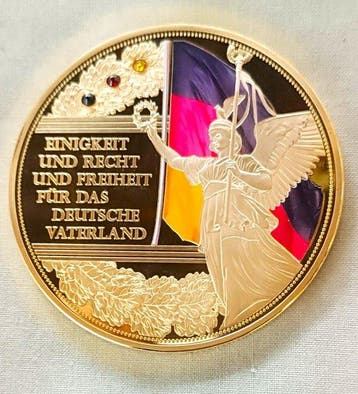 Duitsland. Gran Medalla de Honor al Himno de Alemania.