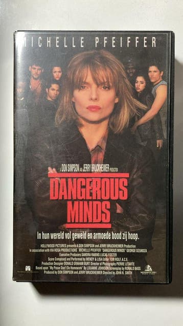 DANGEROUS MINDS (EX RENTAL) (VHS), Verzenden, Gebruikt