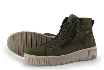Remonte Veterboots in maat 40 Groen, Kleding | Dames, Schoenen, Verzenden, Overige typen, Remonte, Gedragen