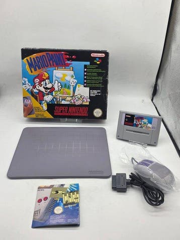 Nintendo - Snes - Super Mario Paint - First edition FAH FRA, Nieuw